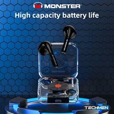 Monster Airmars XKT01 True Wireless Bluetooth Gaming Earbuds - Black
