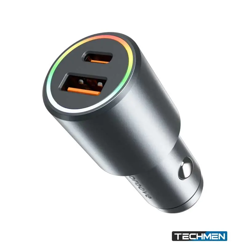 Proove Double Energy Plus 53W Car Charger – Type-C + USB (ACDE53110004)