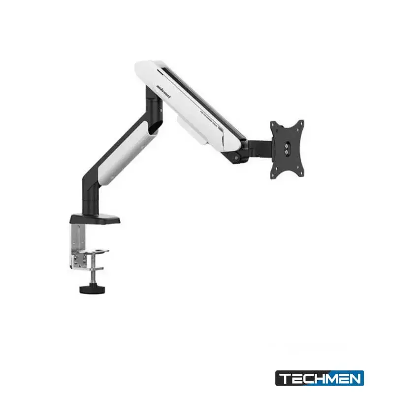 Anda Seat Stealth Pro II Monitor Arm (Black & White) – (AD-W-A9-1S-BW)
