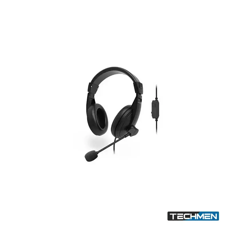 RAPOO H150S USB Stereo Headset – Black