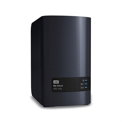WD - My Cloud Mirror 4TB External Hard Drive (NAS) - White