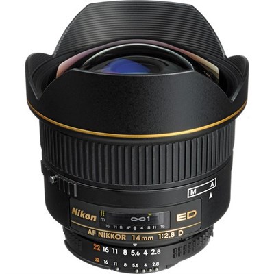 Nikon AF NIKKOR 14mm f/2.8D ED Lens 