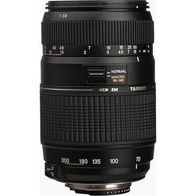 Tamron 70-300mm f/4-5.6 Di LD Macro Autofocus Lens for Nikon AF