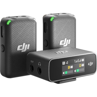 DJI Mic 2-Person Compact Digital Wireless Microphone