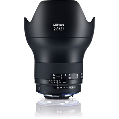 ZEISS Milvus 21mm f/2.8 ZF.2 Lens for Nikon F