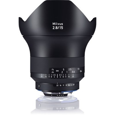 ZEISS Milvus 15mm f/2.8 ZF.2 Lens for Nikon F