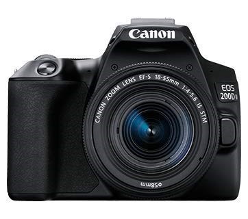 Canon EOS 200D Mark II with 18-55mm IS STM Lens Kit