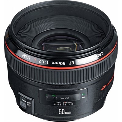 Canon EF 50mm f/1.2L USM Lens 