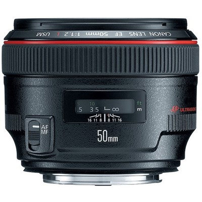 Canon EF 50mm f/1.2L USM Lens 