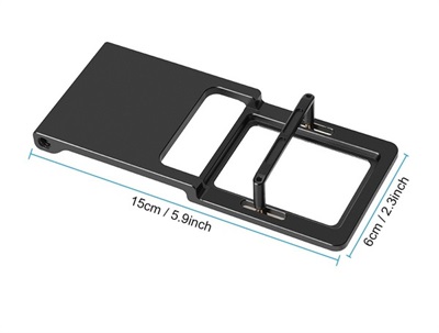 Gimbal Adapter Switch Mount Plate for GoPro / EKEN H9R & other Action Cameras