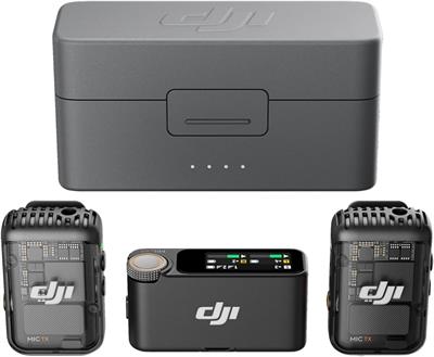 DJI Mic 2 2-Person Compact Digital Wireless Microphone System/Recorder for Camera & Smartphone
