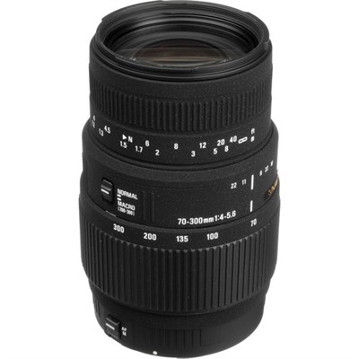 Sigma 70-300mm f/4-5.6 DG Macro Lens for Canon EOS