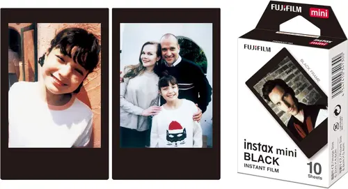 FUJI Instax Mini Film 10x Black