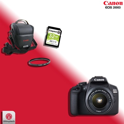 Canon EOS 2000D Kit Camera Combo Offer