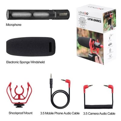 Lensgo LYM DMM2 Super Cardioid Video Recording Microphone