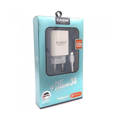 CASIM Lightning Cable Fast Charger for Iphone