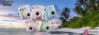 FUJIFILM INSTAX MINI 12 Instant Film Camera with 20x Film Sheets Twin Pack