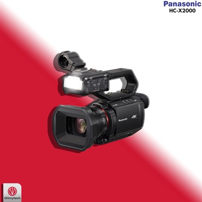 Panasonic HC-X2000 UHD 4K 3G-SDI/HDMI Pro Camcorder with 24x Zoom