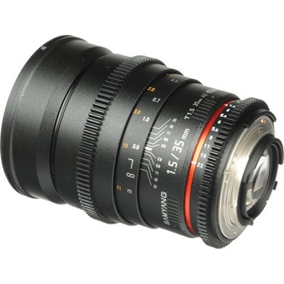 Samyang 35mm T1.5 VDSLRII Cine Lens for Nikon F Mount
