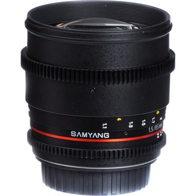 Samyang 85mm T1.5 Cine Lens for Canon EF