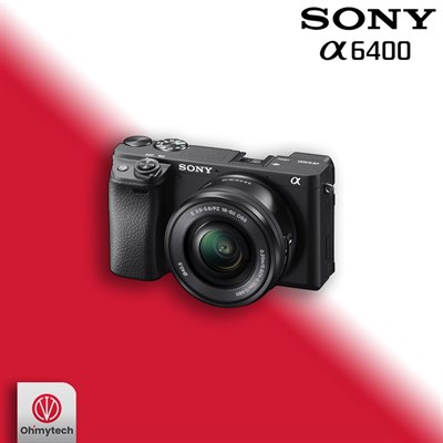 Sony Alpha a6400 Mirrorless Digital Camera with 16-50mm Lens
