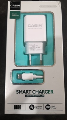 CASIM Smart Charger K-B6 Dual Port Micro USB