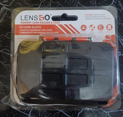 LENSGO Memory Card Reader and Case