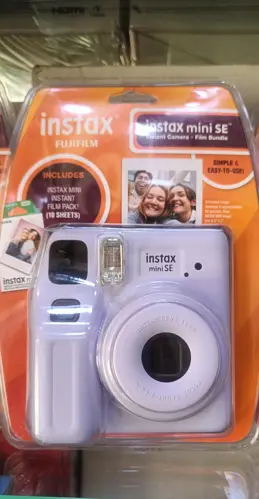 FUJIFILM INSTAX Mini SE Instant Film Camera with 10x Film Sheets