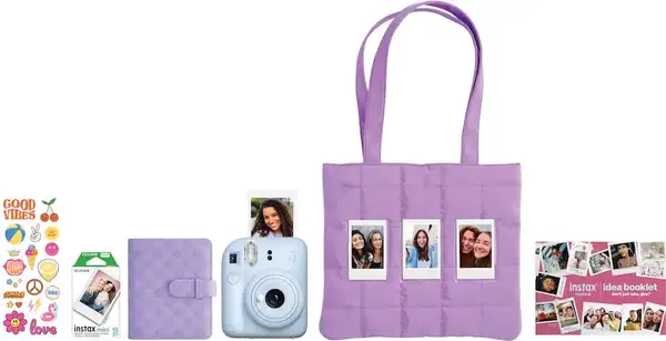 FUJIFILM INSTAX MINI 12 Instant Camera Bundle
