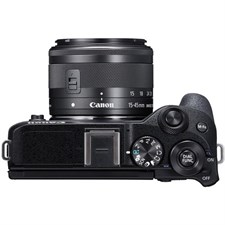 Canon EOS M6 Mark II Mirrorless Digital Camera with 15-45mm Lens and EVF-DC2 Viewfinder