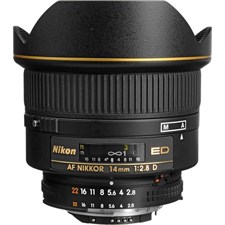Nikon AF NIKKOR 14mm f/2.8D ED Lens 