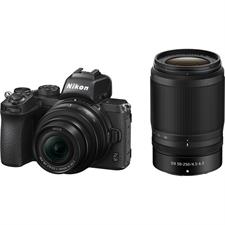 Nikon Z50 II Mirrorless Camera with 16-50mm and 50-250mm Lenses