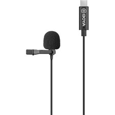 BOYA BY M3 Digital Omnidirectional Lavalier Microphone with Detachable USB Type-C Cable