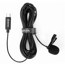 BOYA BY M3 Digital Omnidirectional Lavalier Microphone with Detachable USB Type-C Cable