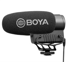 Boya BY-BM3051S Super Cardioid Stereo/Mono Condenser Microphone for Camera