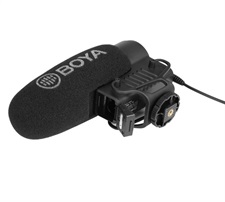 Boya BY-BM3051S Super Cardioid Stereo/Mono Condenser Microphone for Camera