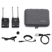 Godox WMic S1 Kit 1 Camera-Mount Wireless Omni Lavalier Microphone System for Mirrorless/DSLR Camera
