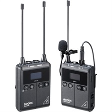 Godox WMic S1 Kit 1 Camera-Mount Wireless Omni Lavalier Microphone System for Mirrorless/DSLR Camera