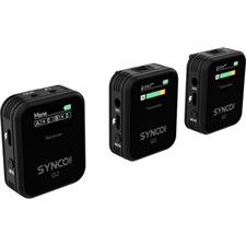 Synco G2-A2 Ultracompact 2-Person Digital Wireless Microphone System for Mirrorless/DSLR Cameras