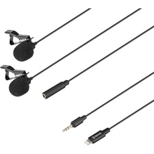BOYA BY-M2D Digital Dual Lavalier Microphones