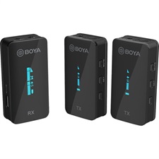 BOYA BY-XM6-S2 Digital Camera-Mount True-Wireless 2-Person Microphone System