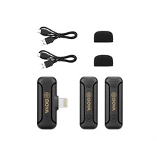 BOYA BY-WM3T2-D2 Wireless Microphone with Lightning Connector (2.4 GHz)