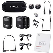 Synco WAir-G2-A2 PRO 2-Person Wireless Microphone System for Cameras and Smartphones