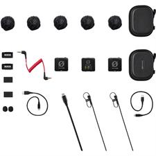 RODE Wireless PRO 2-Person Clip-On Wireless Microphone System/Recorder with Lavaliers