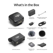 DJI Mic Mini Dual 2-Person Compact Wireless Microphone System for Camera & Smartphone