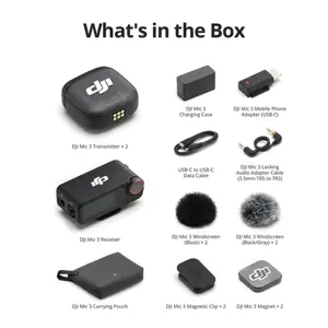 DJI Mic 3 2-Person Compact Wireless Mic