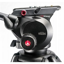 Manfrotto 504HD Head W/546B 2-Stage Aluminum Tripod System