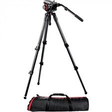 Manfrotto 504HD Head W/535 2-Stage Carbon Fiber Tripod System