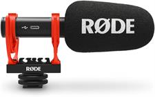 RODE VideoMic GO II Ultracompact Analog/USB Camera-Mount Shotgun Microphone
