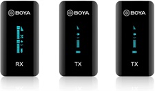 BOYA BY-XM6-S2 Digital Camera-Mount True-Wireless 2-Person Microphone System